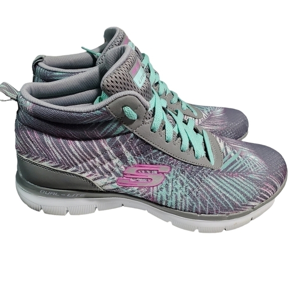 Skechers HTF Sport sz 6.5 Women's Flex Appeal 2.0 Fashion Sneaker high-top - Picture 2 of 10